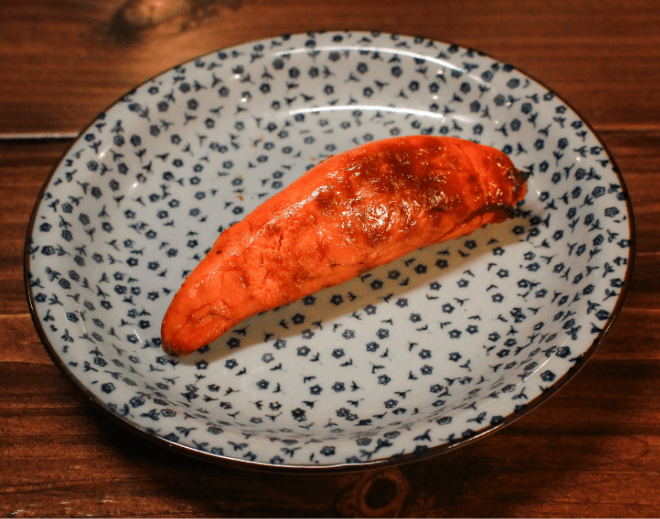 道東産　厳選たらこの一本焼き